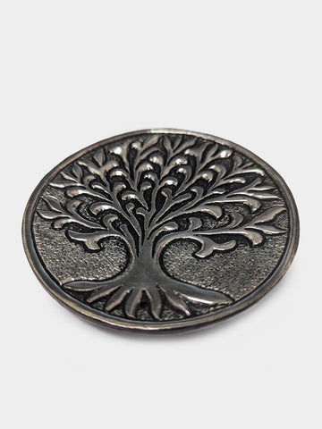 Namaste Tree Of Life Aluminium Incense Holder